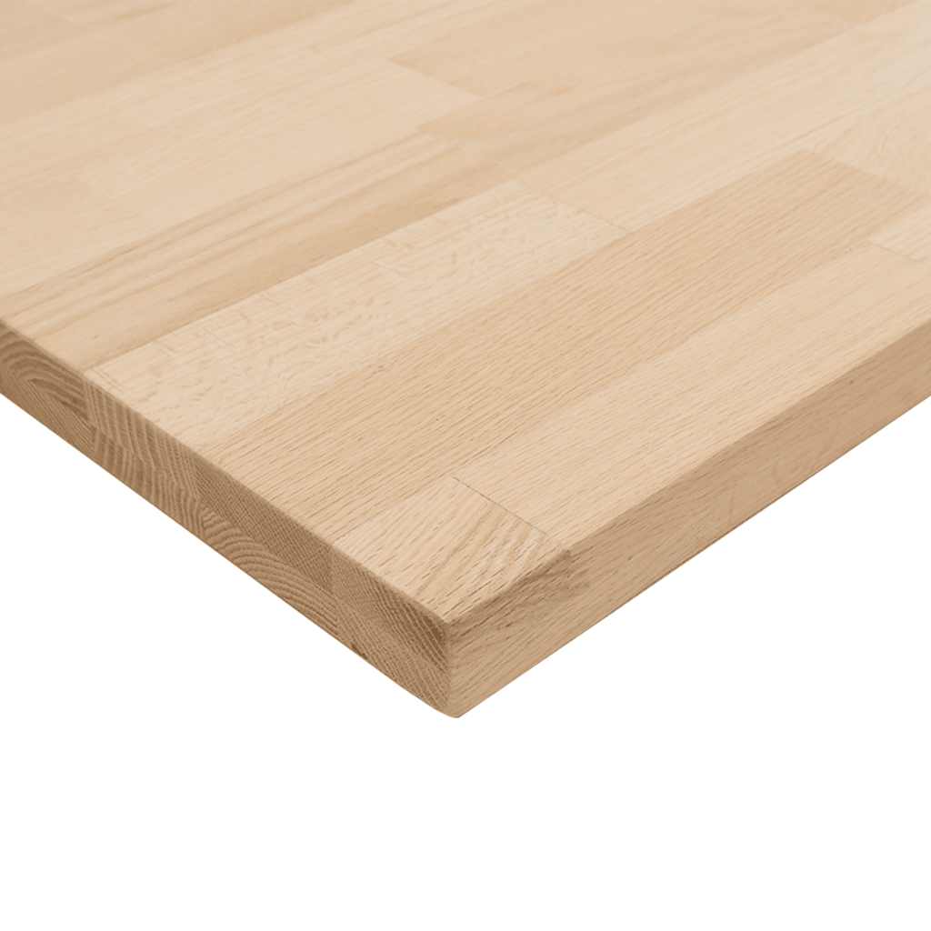 køkkenbordplade 60x63,5x4 cm massivt egetræ rektangulær