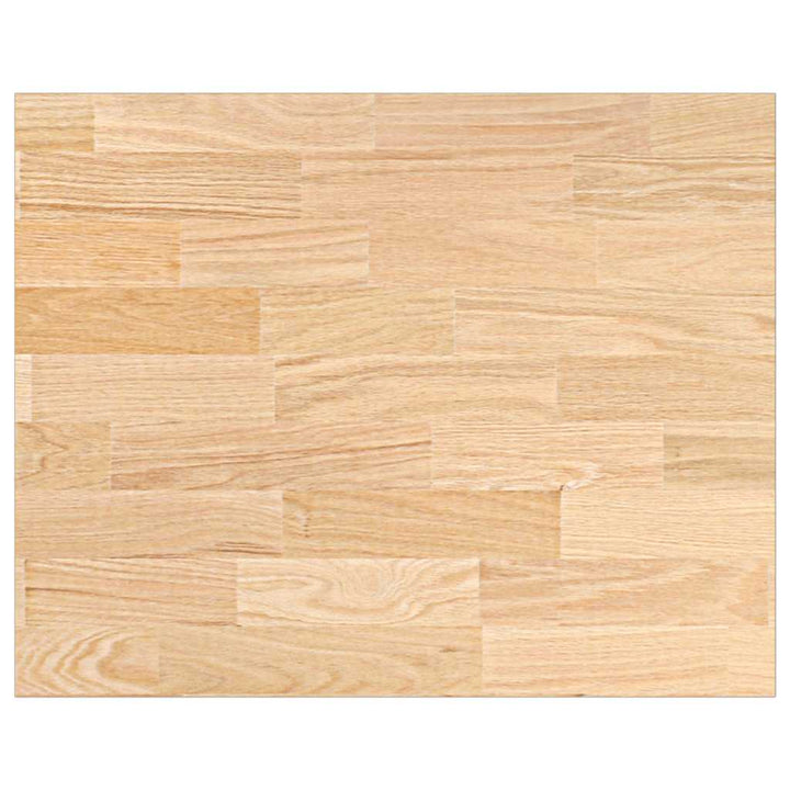køkkenbordplade 80x63,5x4 cm massivt egetræ rektangulær