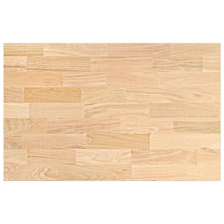 køkkenbordplade 100x63,5x4 cm massivt egetræ rektangulær
