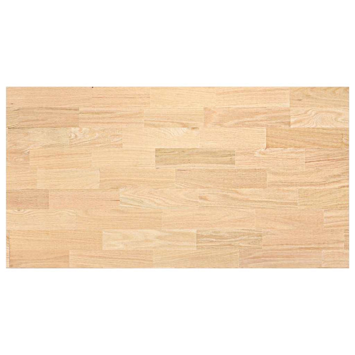 køkkenbordplade 120x63,5x4 cm massivt egetræ rektangulær