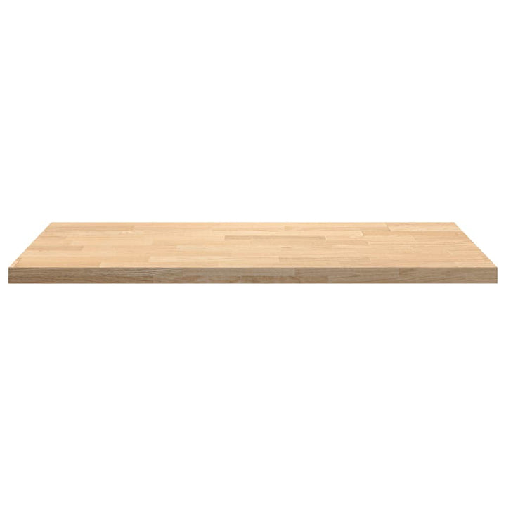 køkkenbordplade 120x63,5x4 cm massivt egetræ rektangulær