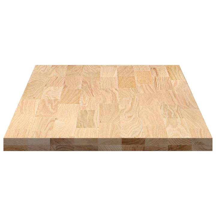 køkkenbordplade 140x63,5x4 cm massivt egetræ rektangulær