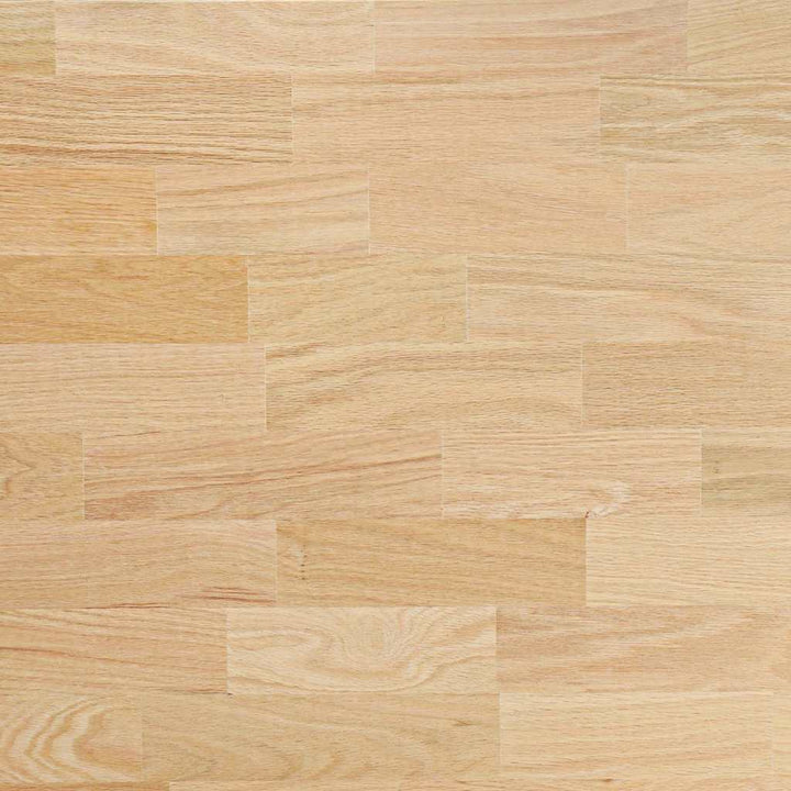 bordplade ubehandlet 80x60x2,5 cm massivt egetræ rektangulær
