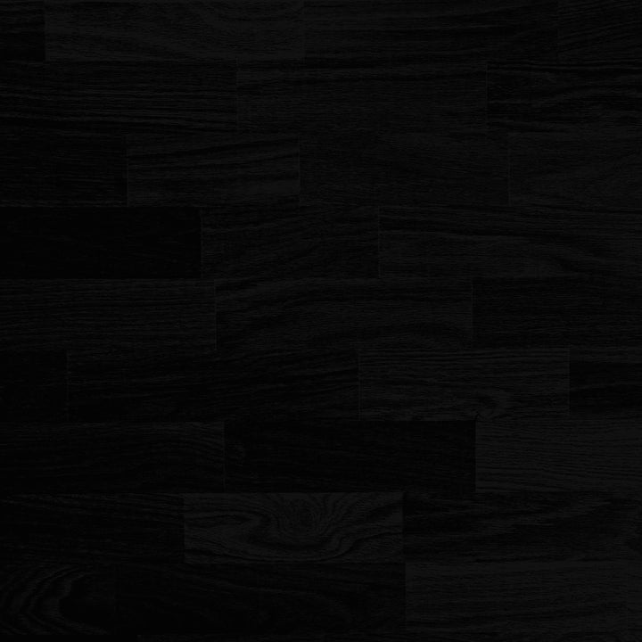 bordplade 140x60x2,5 cm massivt egetræ rektangulær mørkebrun