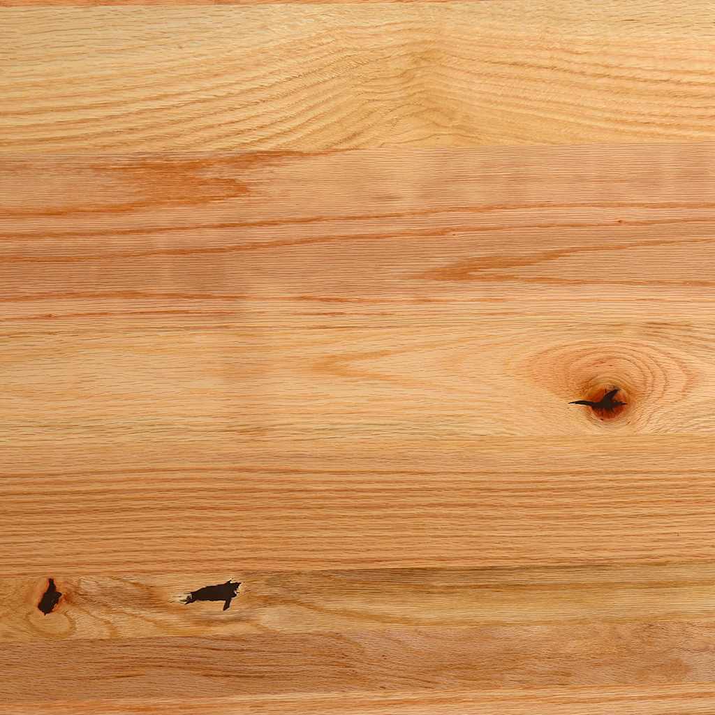 bordplade 100x50x4 cm massivt egetræ oval lysebrun