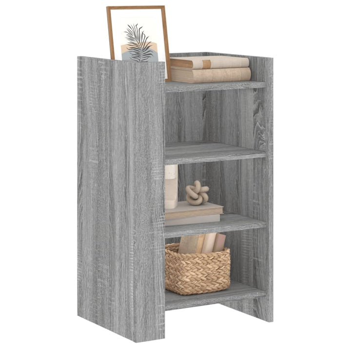 skænk 45x35x75 cm konstrueret træ grå sonoma-eg
