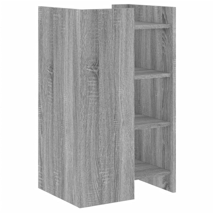 skænk 45x35x75 cm konstrueret træ grå sonoma-eg