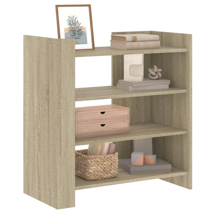 skænk 73,5x35x75 cm konstrueret træ sonoma-eg
