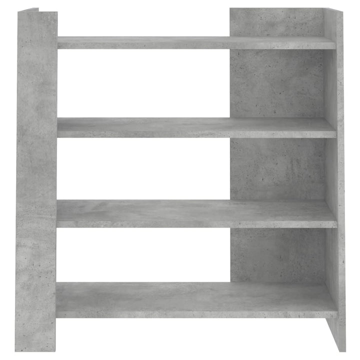 skænk 73,5x35x75 cm konstrueret træ betongrå