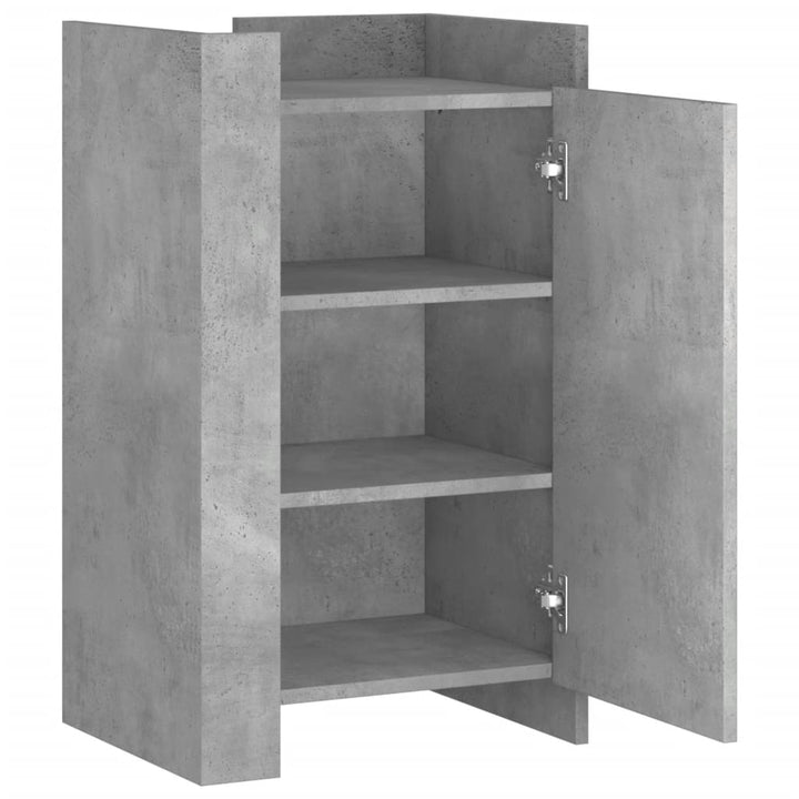 skænk 45x35x75 cm konstrueret træ betongrå