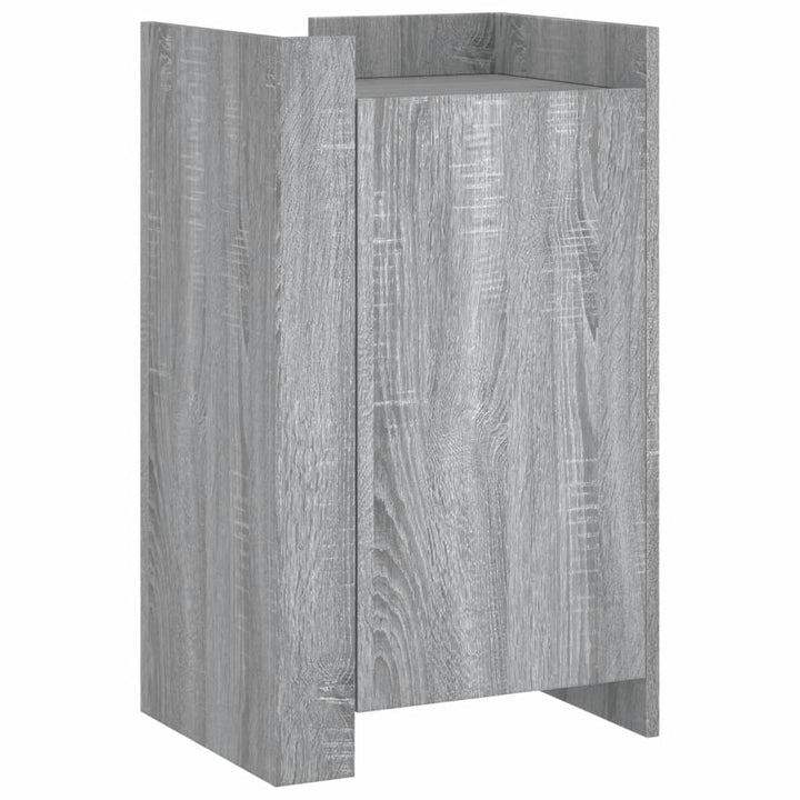 skænk 45x35x75 cm konstrueret træ grå sonoma-eg