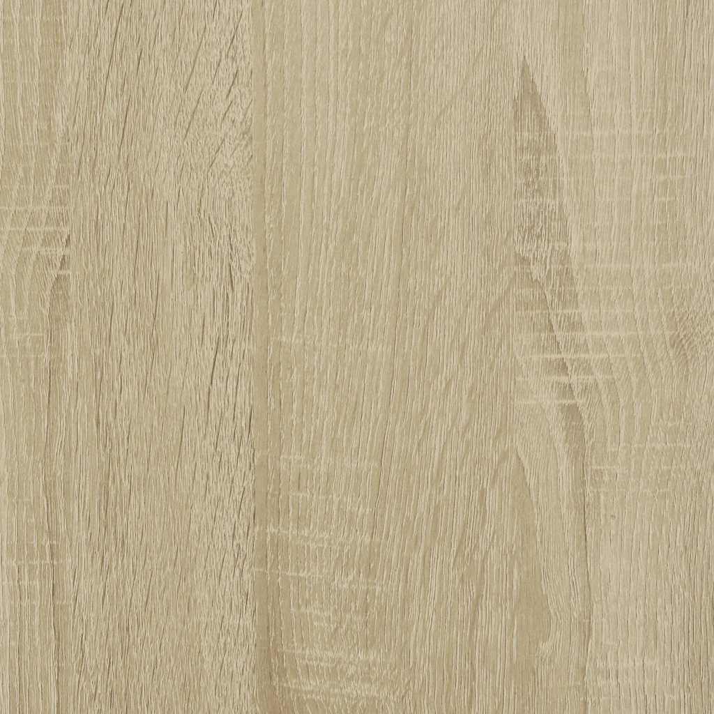 vægskab 75x35x60 cm konstrueret træ sonoma-eg