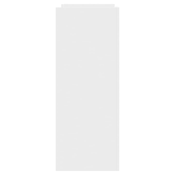 konsolbord 100x35x90 cm konstrueret træ hvid