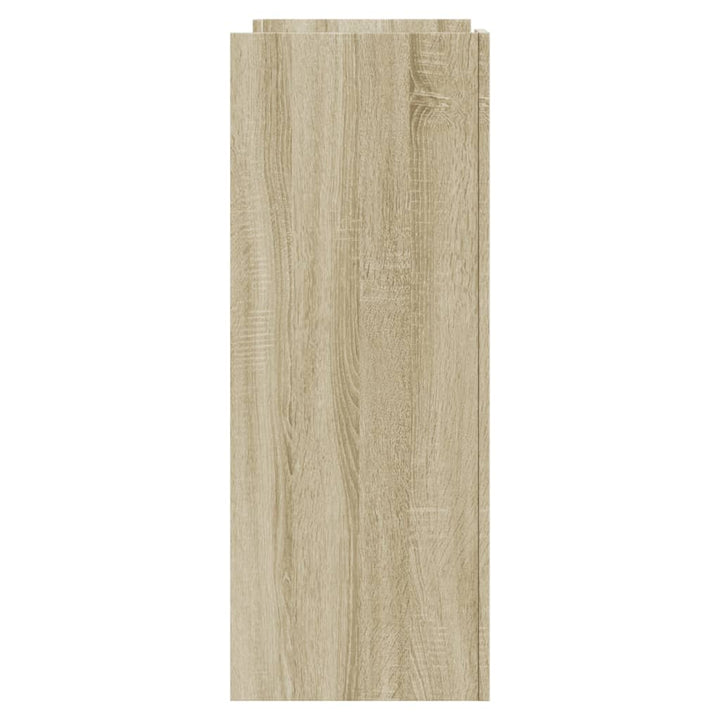 konsolbord 100x35x90 cm konstrueret træ sonoma-eg