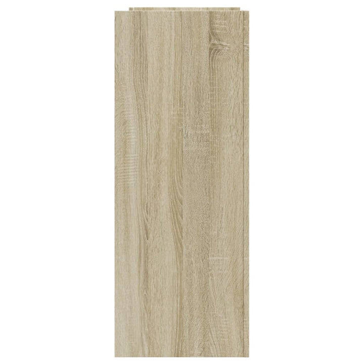 konsolbord 100x35x90 cm konstrueret træ sonoma-eg