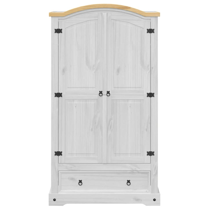 klædeskab Corona 102x52x186 cm massivt fyrretræ