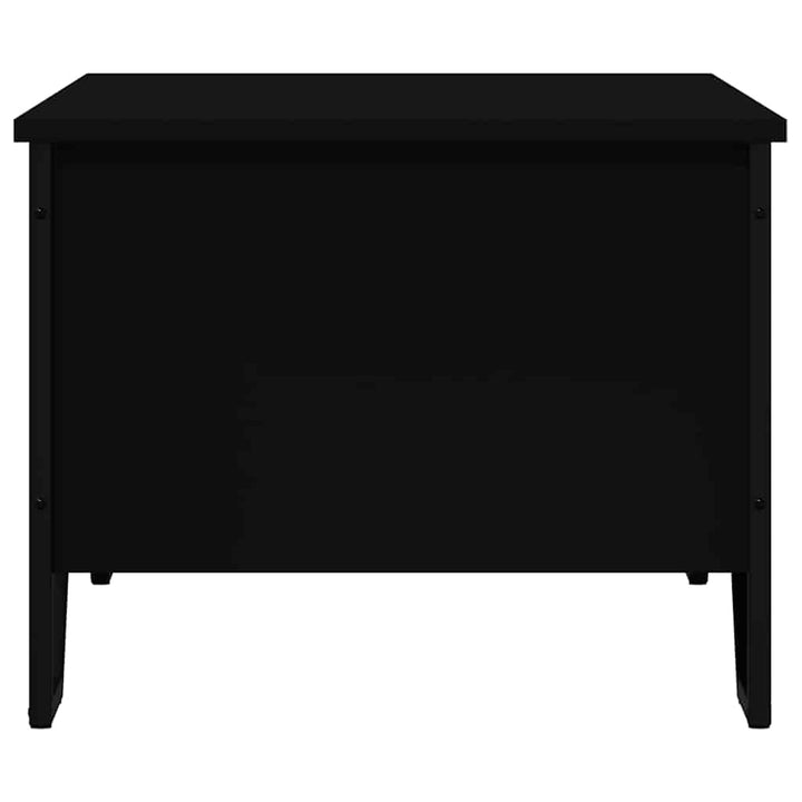 sofabord 100x51x40 cm konstrueret træ sort