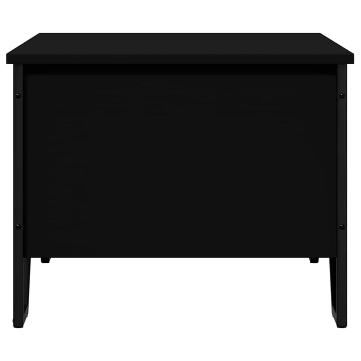 sofabord 100x51x40 cm konstrueret træ sort