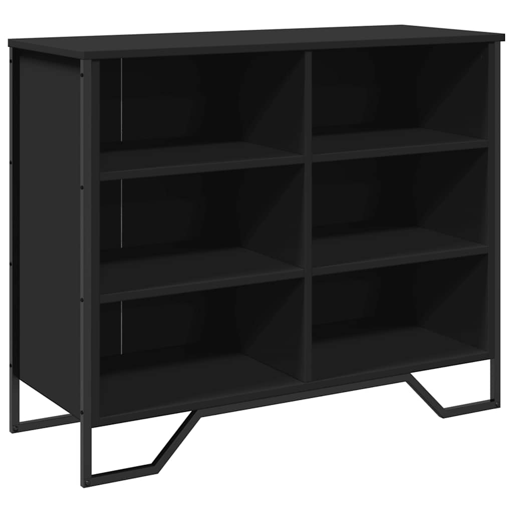 skænk 79,5x35,5x74,5 cm konstrueret træ brun egetræsfarve