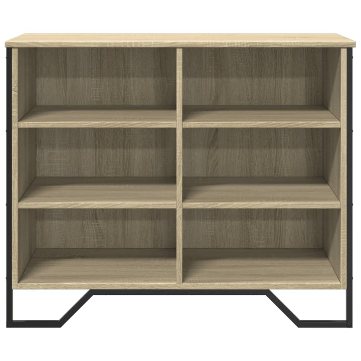skænk 91x35,5x74,5 cm konstrueret træ sonoma-eg