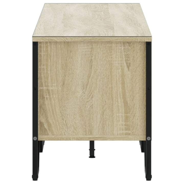 tv-bord 180x34x41 cm konstrueret træ sonoma-eg