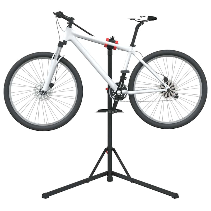 reparationsstativ til cykler 92-152 cm foldbart stål rød