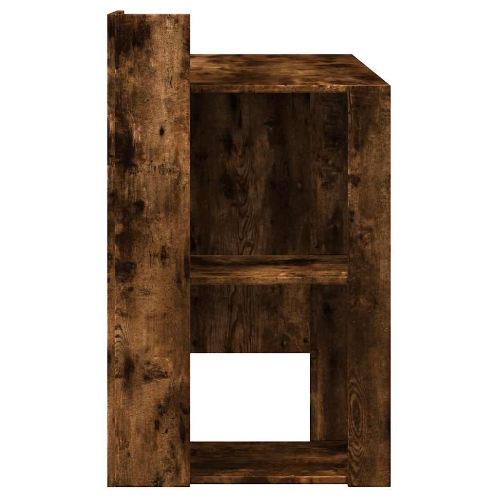 skrivebord 103,5x56,5x94 cm konstrueret træ røget egetræsfarve