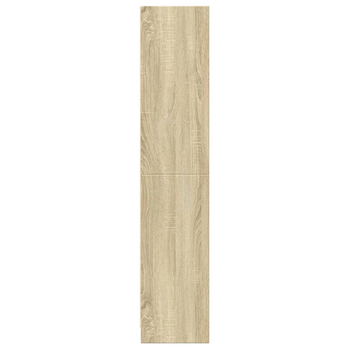 bogreol 57x28,5x107,5 cm konstrueret træ sonoma-eg
