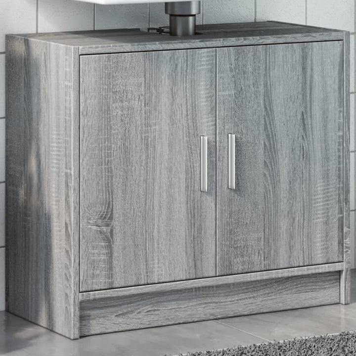 underskab 63x29x55 cm konstrueret træ grå sonoma-eg