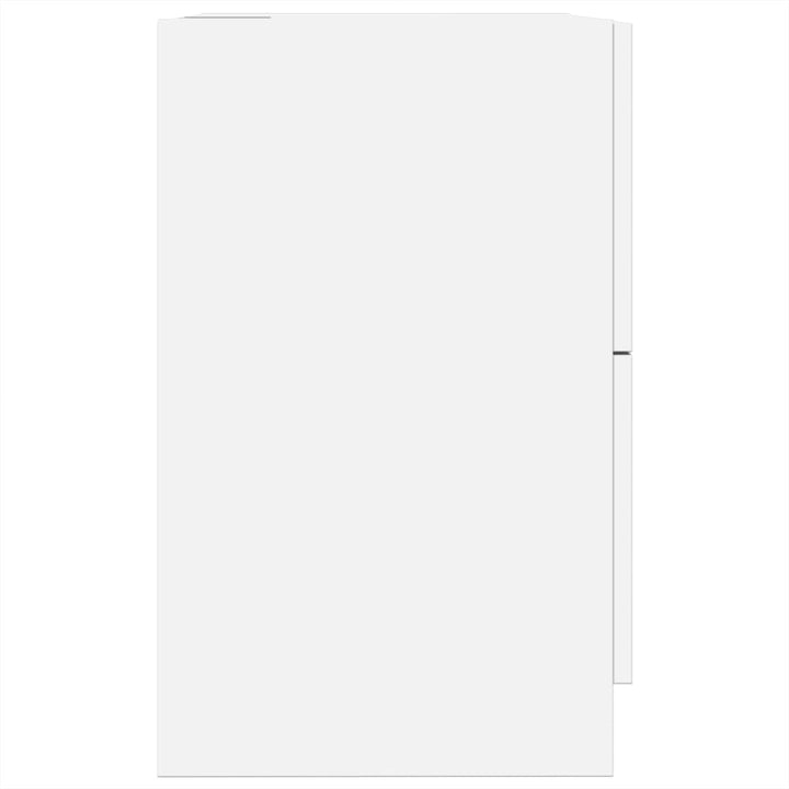 underskab til håndvask 40x37x59 cm konstrueret træ hvid