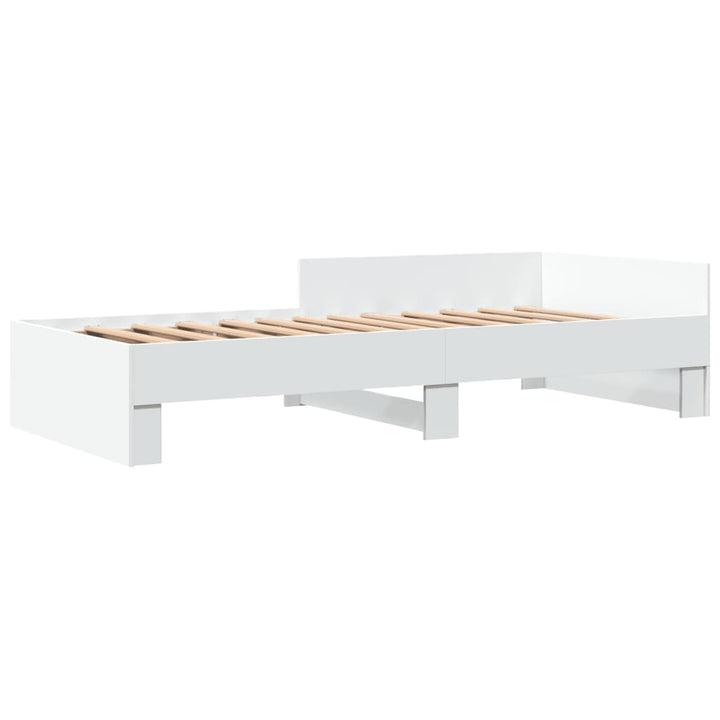 sengeramme 100x200 cm konstrueret træ hvid