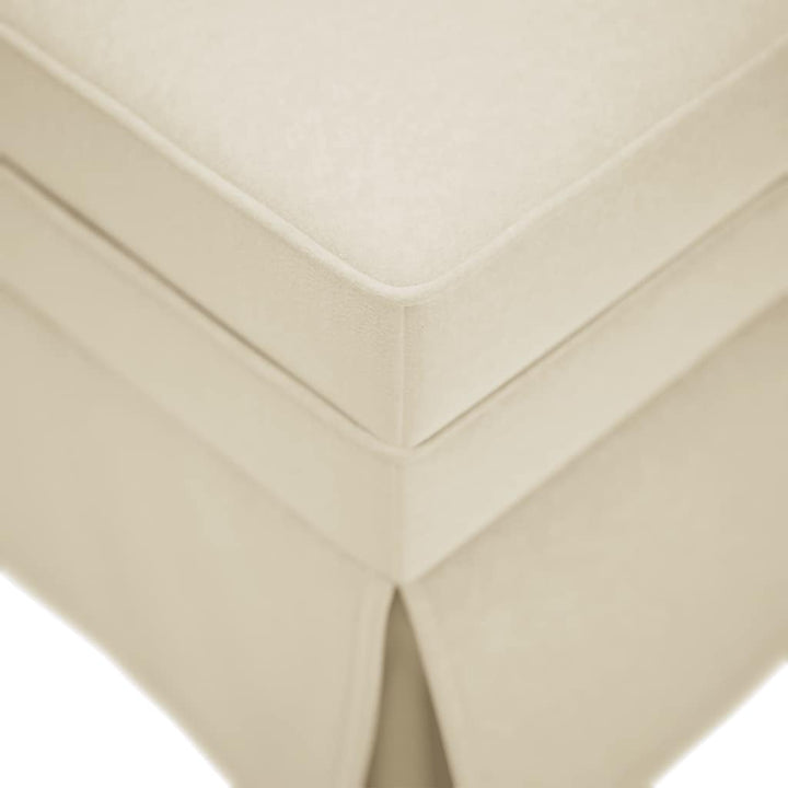 chaiselong med bolster og højre armlæn hør