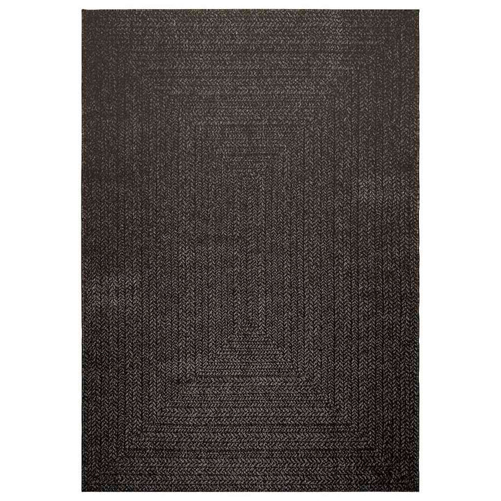 gulvtæppe ZIZUR 160x230cm jute-look indendørs udendørs