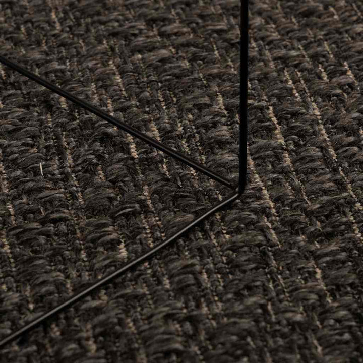 gulvtæppe ZIZUR 160x230cm jute-look indendørs udendørs