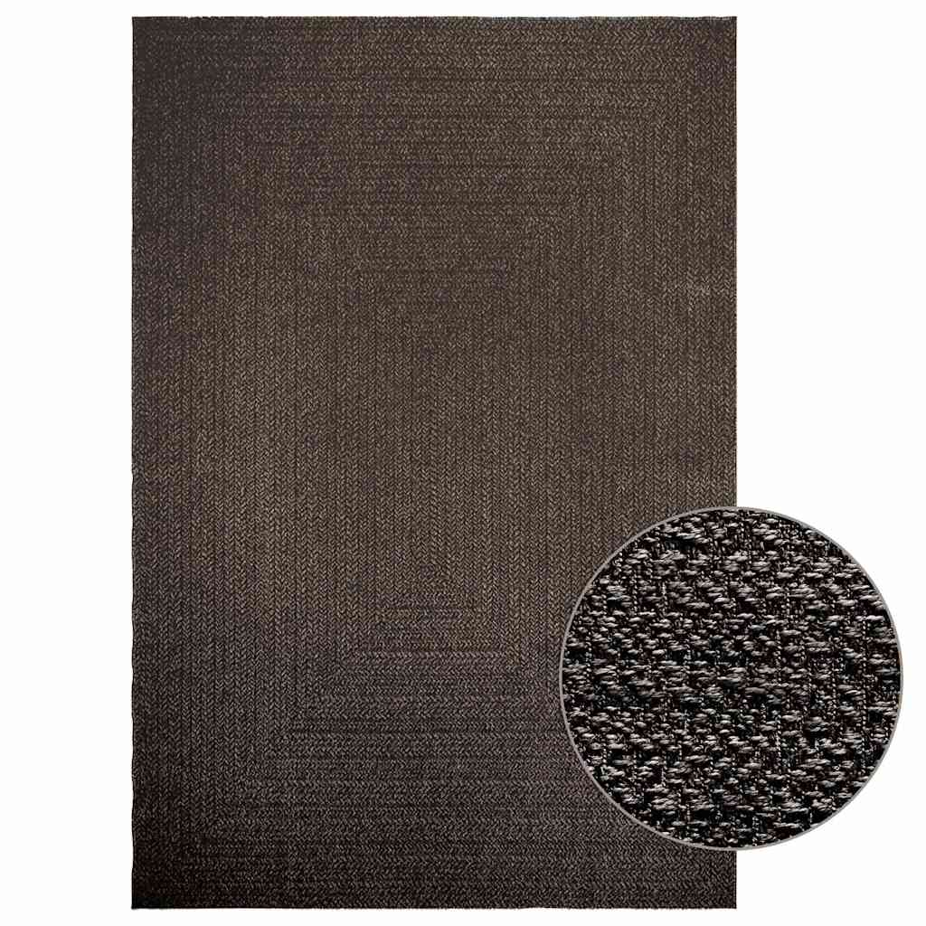 gulvtæppe ZIZUR 200x290cm jute-look indendørs udendørs