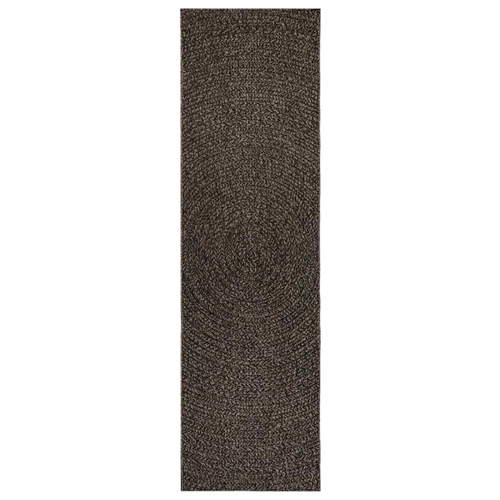 gulvtæppe ZIZUR 80x250 cm jute-look indendørs udendørs