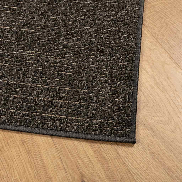 gulvtæppe ZIZUR 80x250 cm jute-look indendørs udendørs