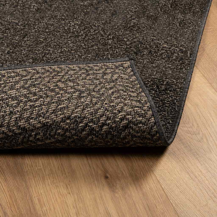 gulvtæppe ZIZUR 80x250 cm jute-look indendørs udendørs