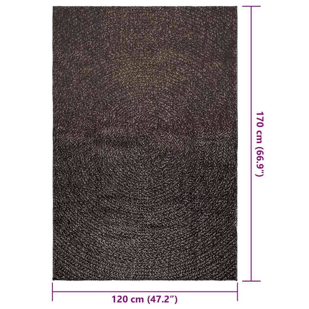 gulvtæppe ZIZUR 120x170cm jute-look indendørs udendørs