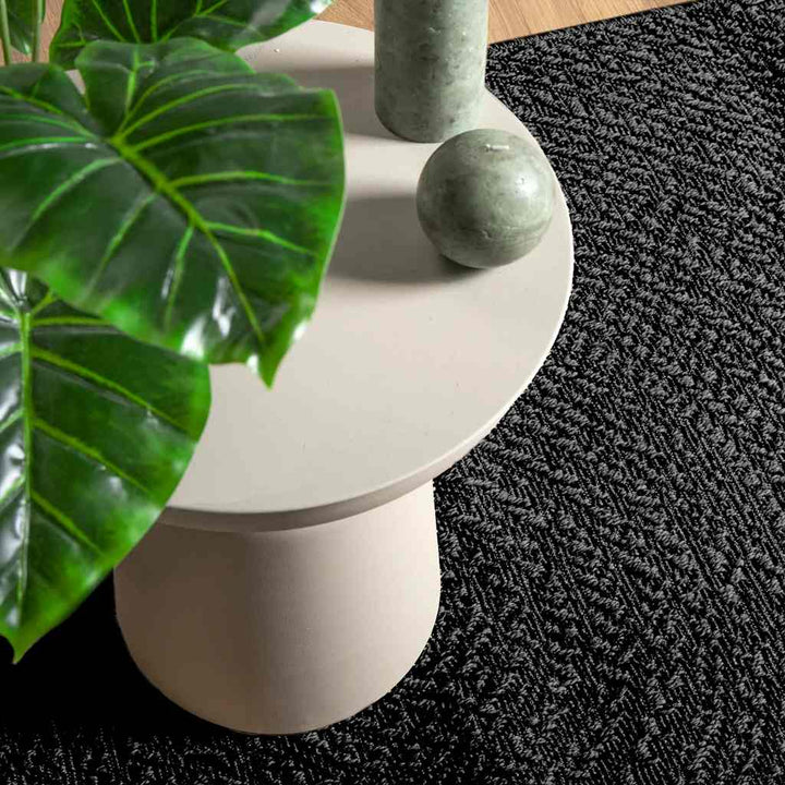 gulvtæppe ZIZUR 160x230cm jute-look indendørs udendørs