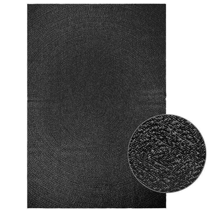 gulvtæppe ZIZUR 200x290cm jute-look indendørs udendørs
