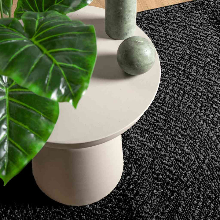 gulvtæppe ZIZUR 200x290cm jute-look indendørs udendørs