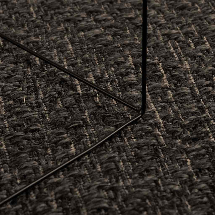 gulvtæppe ZIZUR 200x290cm jute-look indendørs udendørs
