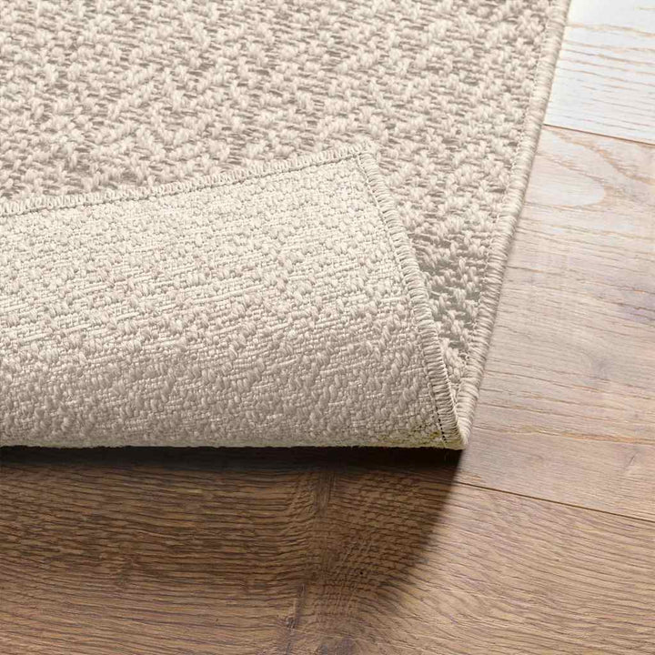 gulvtæppe ZIZUR 80x200 cm jute-look indendørs og udendørs