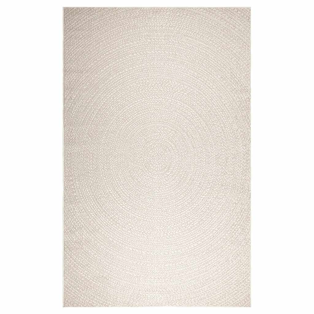 gulvtæppe ZIZUR 200x290 cm jute-look indendørs og udendørs