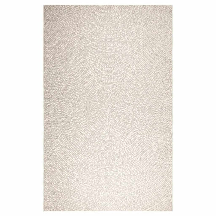 gulvtæppe ZIZUR 200x290 cm jute-look indendørs og udendørs