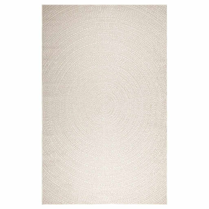 gulvtæppe ZIZUR 200x290 cm jute-look indendørs og udendørs