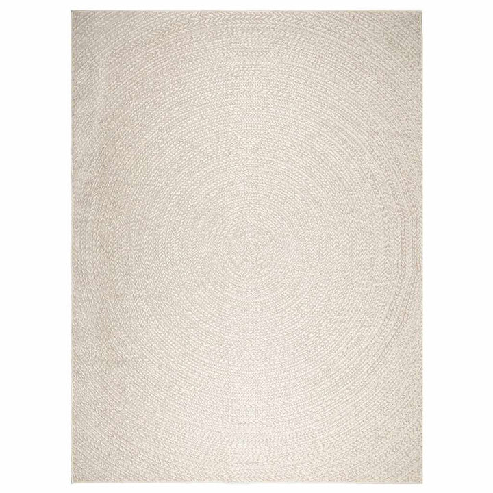 gulvtæppe ZIZUR 240x340 cm jute-look indendørs og udendørs