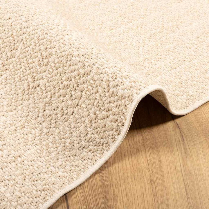 gulvtæppe ZIZUR beige 120x170cm jute-look indendørs og udendørs