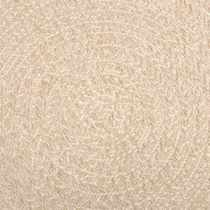gulvtæppe ZIZUR beige 200x290cm jute-look indendørs og udendørs